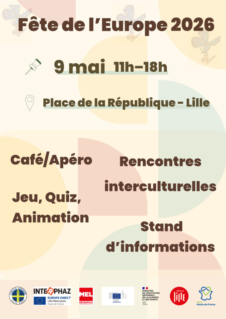 Le Cercle Suédois de Lille participe à la Fête de l’Europe 2026